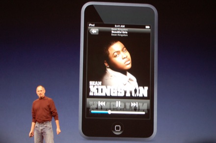 Навеяно айфоном: Apple выпускает плеер iPod Touch