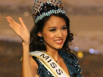 Китаянка победила в конкурсе "Мисс мира-2007"