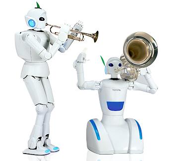 Toyota научила роботов играть на музыкальных инструментах