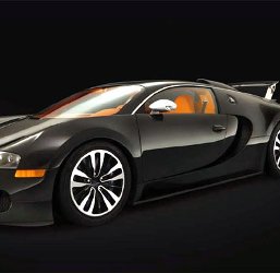Третья версия Bugatti Veyron - Sang Noir