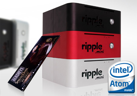 «Шоколадный» мини-ПК ripple на процессоре Intel Atom стоит $210