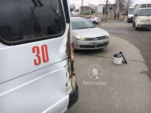 Два ДТП с общественным транспортом произошло в Новосибирске