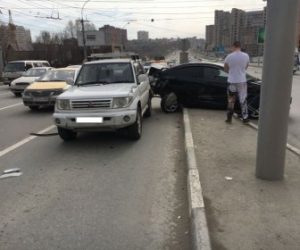 "Пьяное ДТП" устроил водитель BMW в Новосибирске