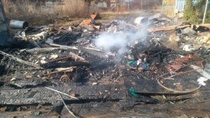 Сожгли дачу у новосибирского общественника Ростислава Антонова