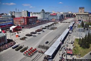 Репетиция Парада Победы в Новосибирске: появились фото