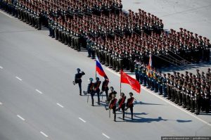 Репетиция Парада Победы в Новосибирске: появились фото