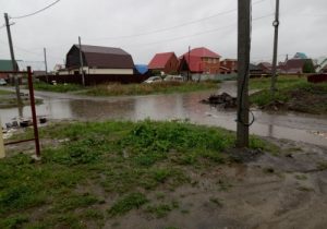 В Новосибирске на Порт-Артурской водой залило почти 800 домов‍
