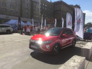 В День города в Новосибирске‍ прошло Mitsubishi Road Show 2018