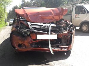 Жёсткое ДТП на Первомайке‍: женщина за рулём «Лады» сломала рёбра