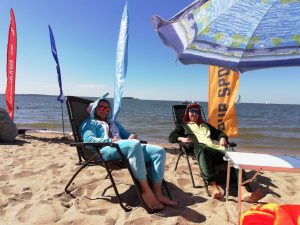 Пляжный фестиваль «Электронный берег» проходит на пляже "Звезда"