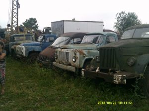 В Новосибирске нашли кладбище мертвых грузовиков