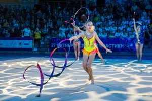Фестиваль гимнастики прошел в Новосибирске