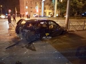 Смертельное ДТП в центре Новосибирска‍- погибли двое