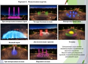 Новосибирцы выбрали фонтан с веерными струями для Центрального парка