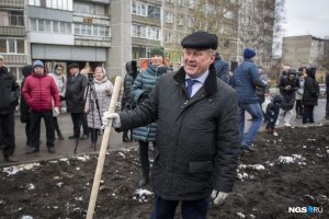100 рябин посадили в Новосибирске ко дню 100-летия ВЛКСМ