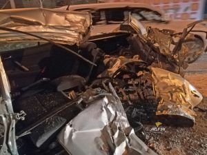 Жесткое ДТП в Новосибирске: иномарку разорвало на 2 части