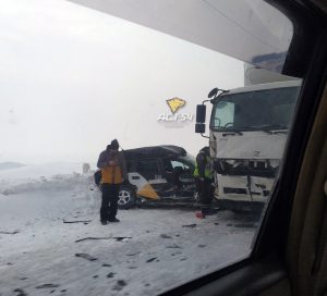 Смертельное ДТП в Новосибирске - погибла пассажирка такси