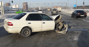 ДТП на Советском шоссе в Новосибирске: пострадал один человек