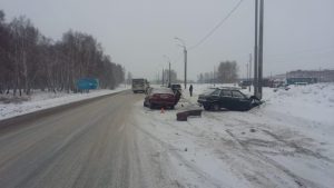 Жёсткое ДТП на трассе под Новосибирском - пострадал ребенок