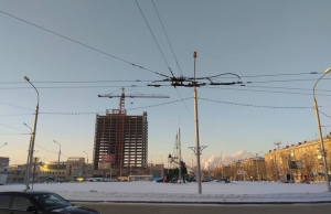 В Новосибирске с площади Маркса убрали новогоднюю ёлку