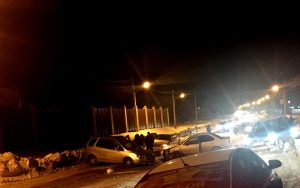ДТП в Кировском районе: столкнулись два автомобиля, собралась пробка