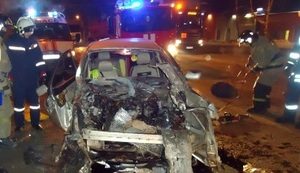 Страшное ДТП в Новосибирске: "Тойота Королла" врезалась в "Газель"