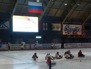 ХК «Сибирь» сыграла в Бердске с детьми-инвалидами