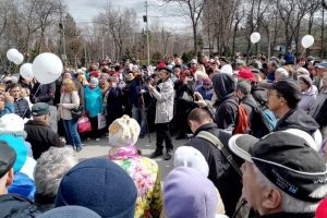 В Новосибирске прошел митинг против застройки парка имени Кирова