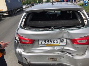ДТП в Заельцовском районе: водитель ПАЗа врезался в иномарку