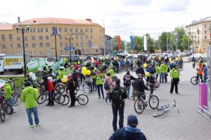Велопробег в Новосибирске прошел по новому маршруту