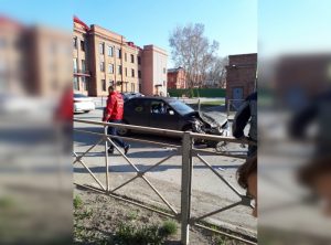 ДТП в Октябрьском районе - столкнулись две иномарки