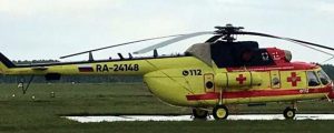 Минздрав Новосибирской области получил первый санитарный вертолет Ми-8