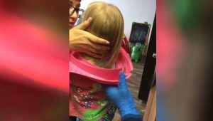 Спасатели МАСС вытащили трёхлетнюю девочку из подставки для унитаза