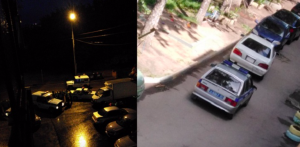 Ночную погоню устроили полицейские на «Золотой Ниве»