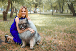 В Первомайском сквере прошла благотворительная фотосессия с собаками