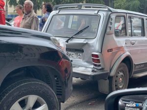 Четыре авто столкнулись на улице Объединения - собралась пробка