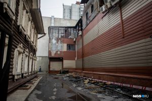 В Новосибирске сгорел ресторан PuppenHaus