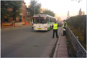 ДТП в Центральном районе - автобус столкнулся с легковушкой