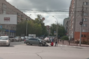ДТП на Советской - две машины всмятку