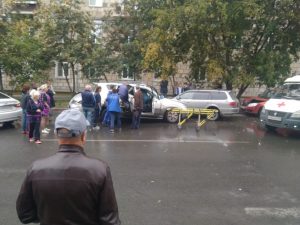 Массовое ДТП на Дзержинского: есть пострадавший