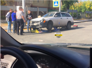Женщину сбили насмерть на пешеходном переходе в Новосибирске