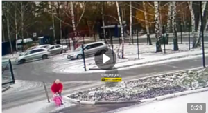 ДТП с восьмилетней девочкой в Новосибирске - появилось видео