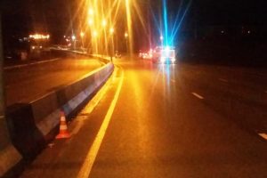 ДТП на Бердском шоссе - Hyundai Solaris улетел в кювет