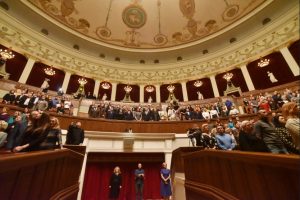 Большой зал открылся в Новосибирском государственном академическом театре оперы и балета после реставрации