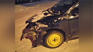 ДТП в Новосибирской области: водитель микроавтобуса подрезал иномарку