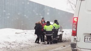 ДТП двух "Тойот" произошло в Новосибирске
