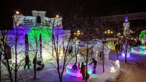 Ледовый городок откроют на Михайловской набережной Новосибирска