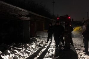 В Новосибирске пострадал мужчина при взрыве гаража