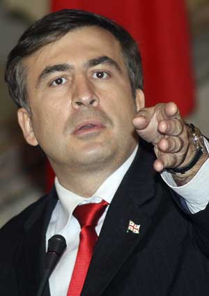 Хакеры непрерывно атакуют сайт Михаила Саакашвили