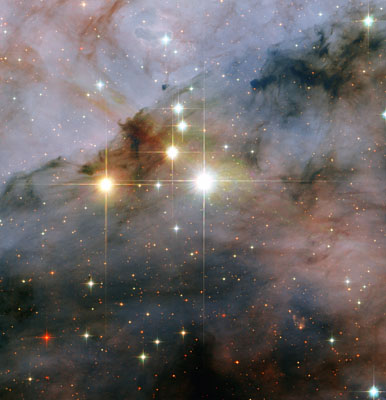 Телескоп Хаббл изучил гигантские звезды